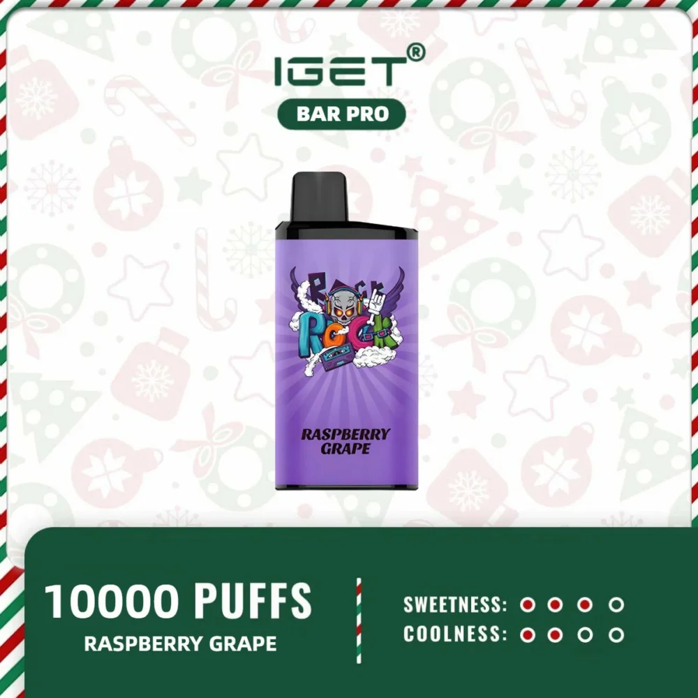 Iget Bar Pro- Raspberry Grape Ice