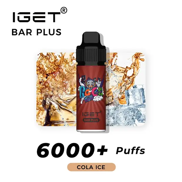 COLA ICE ?C IGET BAR PLUS 6000 PUFFS
