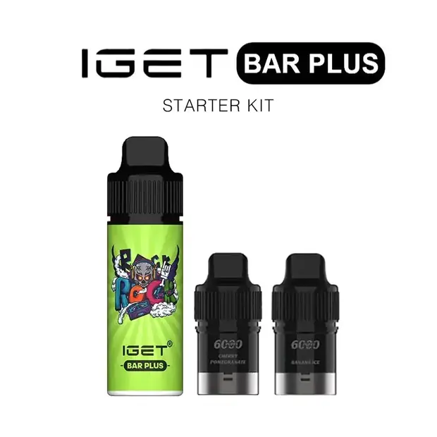 IGET BAR PLUS STARTER KIT (3PCS)