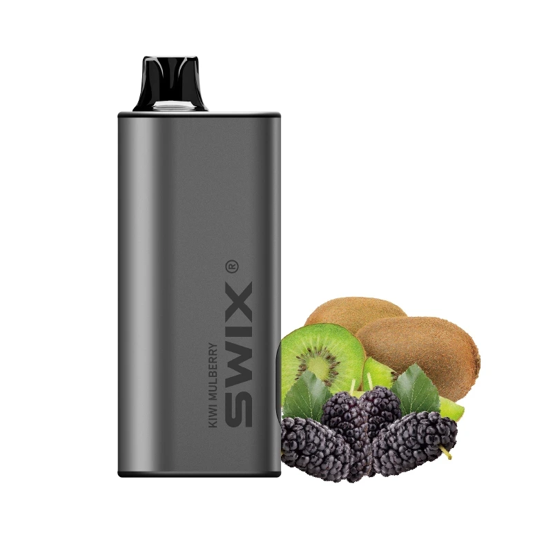 Swix Black 9000 puffs - kiwi-mulberry