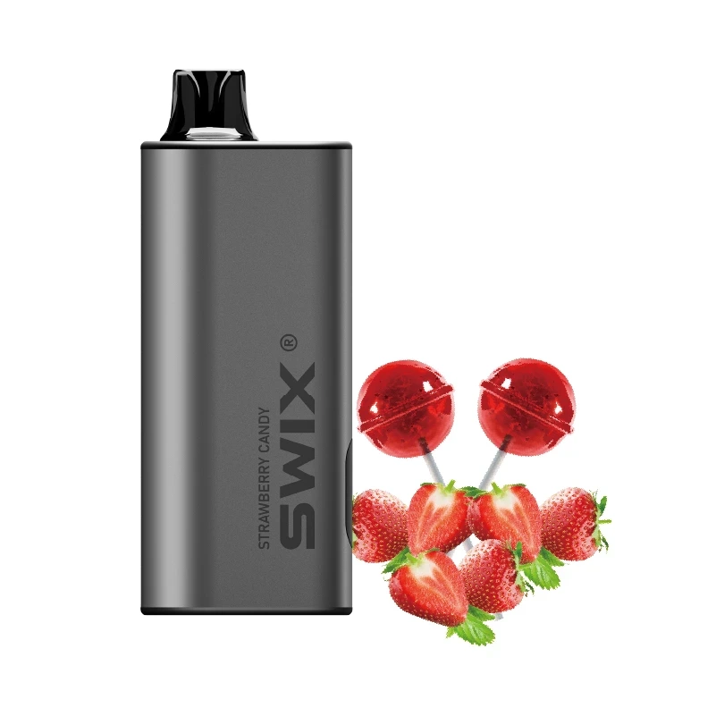 Swix Black 9000 puffs - strawberry candy